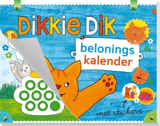 Beloningskalender Dikkie Dik, J Boeke | 8712048260361 | Boeken | bol