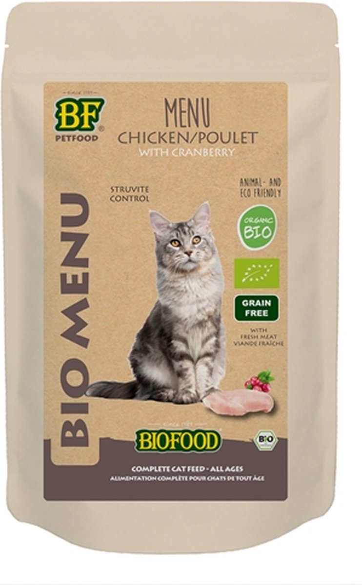 BIOFOOD ORGANIC KIP MENU 20X100GR