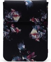 Spokane Sleeve 8 Inch - Gothic Floral / Tijdloze tablethoes met magnetische sluiting & fleece voering - voor iPad Mini / Beperkte Levenslange Garantie / Bloemenprint