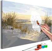 Doe-het-zelf op canvas schilderen - On Dunes.