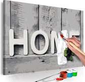 Doe-het-zelf op canvas schilderen - Home.