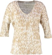 Yaya linnen shirt 3/4 mouw - Maat XS