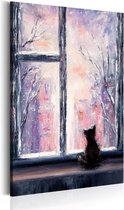 Schilderij - Cat's Stories.