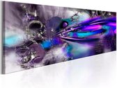 Schilderij - Purple Comet.