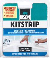 Bison Kitstrip Sanitair - 38 mm x 3,35 m - Wit