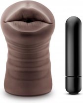 Hot Chocolate - Heather Masturbator Met Vibrerende Bullet - Mond - Dildo - Vibrator - Penis - Penispomp - Extender - Buttplug - Sexy - Tril ei - Erotische - Man - Vrouw - Penis - H