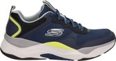 Skechers Mira heren sneaker - Blauw multi - Maat 45
