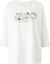 s.Oliver Dames T shirt 3/4 Mouw - Maat XL