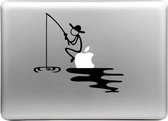 Mobigear Design Sticker Geschikt voor Apple MacBook Pro 15 (2008-2012) - Vissen