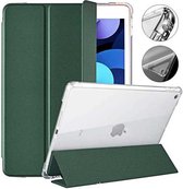 Apple iPad Pro 12.9 (2021) Hoes - Soft TPU Tablet Case - Book Case iPad - Groen