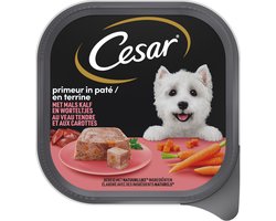 20x Cesar Hondenvoer Nat Primeur Kalf & Worteltjes 300 gr