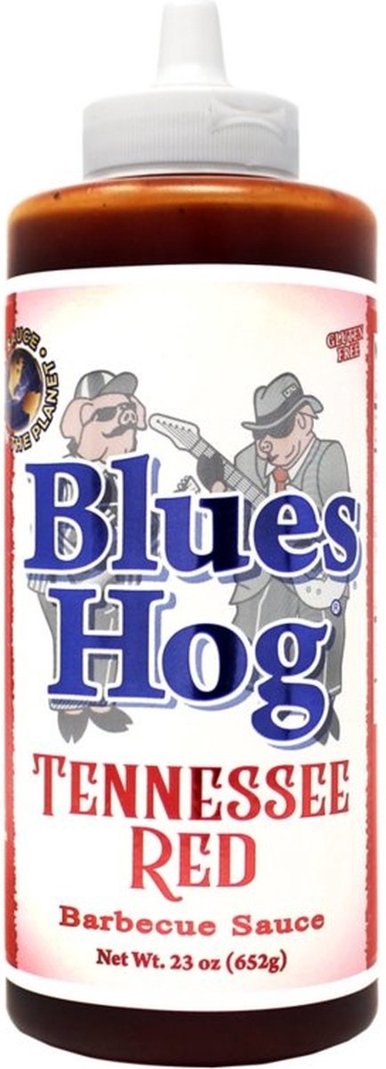 Blues Hog Tennesee Red Sauce Squeeze Bottle -Saus en Dip - Barbecue Saus - Saus