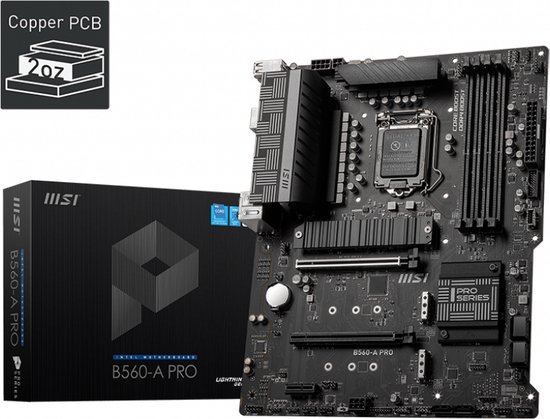 MSI B560-A PRO moederbord Intel B560 LGA 1200 micro ATX | bol.com