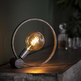 Crea Tafellamp Ø30 Circulaire / Oud zilver - Industriële lampen - Industrieel Design Tafellampen