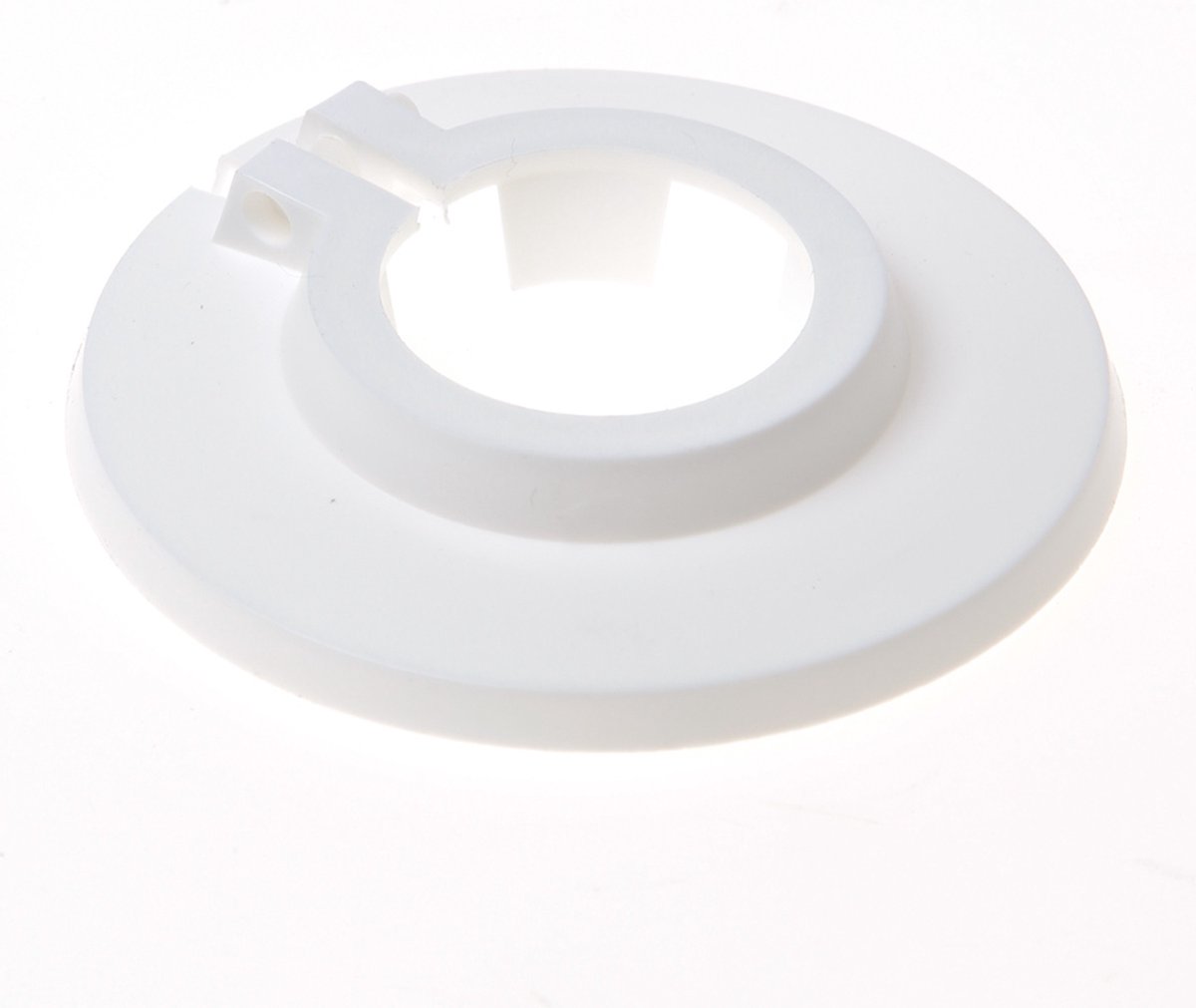 Installatiebranche Cv buis rozet wit diameter 28mm