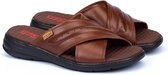 Pikolinos Calblanque M8T 0073 - heren slipper - bruin - maat 40 (EU) 6 (UK)