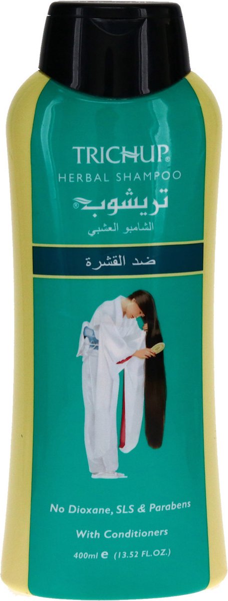 Trichup Herbal Shampoo Anti-Roos - Blauw