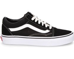 Vans Old Skool Sneakers - Unisex - Zwart/Wit - Maat 38.5