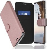 Accezz Xtreme Wallet Booktype Samsung Galaxy S22 hoesje - Rosé Goud