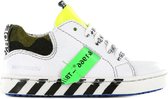 Shoesme urban UR21S017-A Wit stripe groen-24