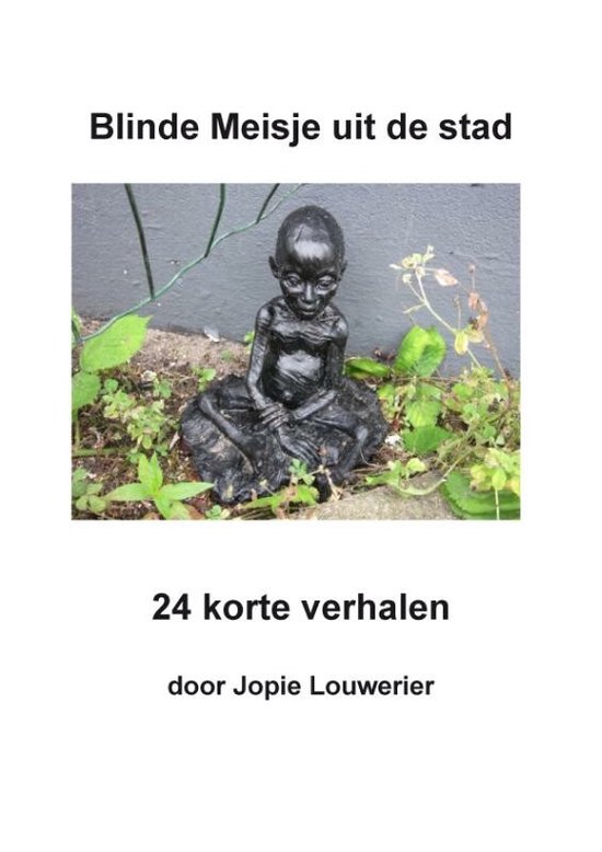 Cover van het boek 'Blinde meisje uit de stad' van Jopie Louwerier