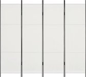Medina Kamerscherm met 4 panelen 200x180 cm wit