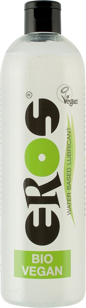 Goedkoopste EROS Glijmiddel Bio & Vegan Aqua Waterbased 500ml Transparant