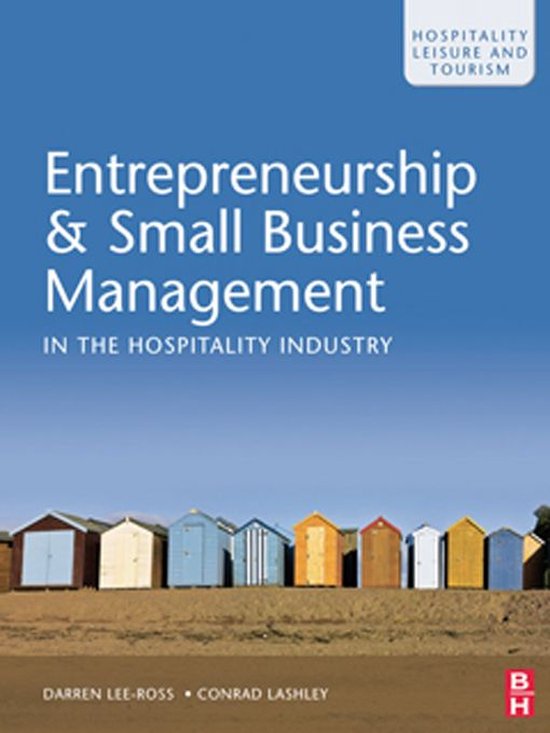 Entrepreneurship and Small Business Management in the Hospit ... - cover