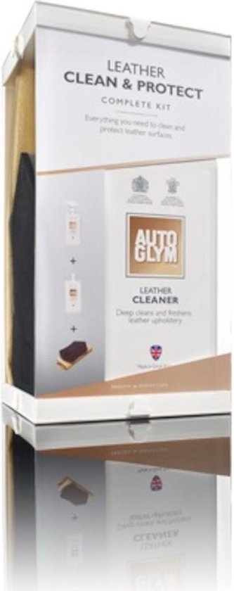 Autoglym Leather Clean en Protect Clean Complete Kit - Autoglym