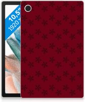 Back Cover Geschikt voor Samsung Galaxy Tab A8 2021 Case Sterren met doorzichte zijkanten