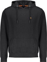Haze & Finn Trui Hoodie Mc16 0415 Black Mannen Maat - XL