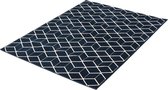 Vloerkleed Ava Navy/Wit - 220 x 160 cm