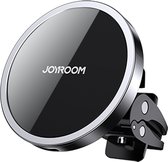 Joyroom - Ventilatie Autohouder Oplader - OneTap (Magsafe compatible) - Geschikt voor Apple - 15W - Zwart