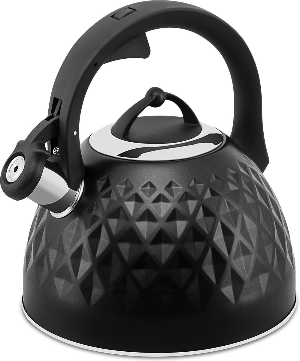 Promis MARCO Serie - RVS Waterkoker - 2,8L - Inductievriendelijk - Veilig Handvat