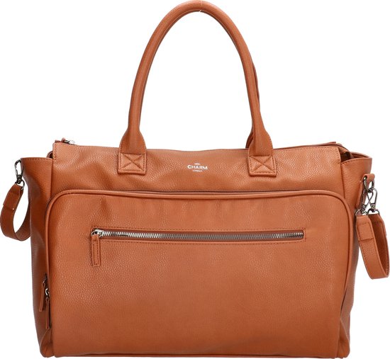 Charm London Bloomsbury Luiertas - Bruin van Charm London — afbeelding 4