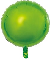 Wefiesta Folieballon 45 Cm Rond Lichtgroen