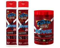 NOVEX MOVIESTAR Shampoo + Conditioner + Masker