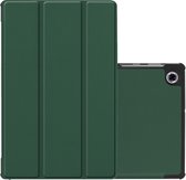 Hoesje Geschikt voor Lenovo Tab M10 FHD Plus 2nd Gen Hoesje Case Hard Cover Hoes Book Case - Donkergroen