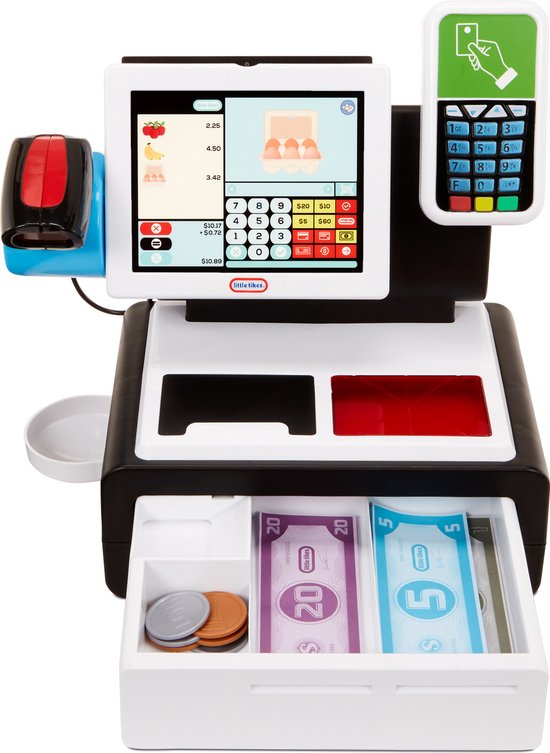 Little Tikes Mijn Eerste Kassa - Speelgoedkassa als cadeau voor kind 2 jaar