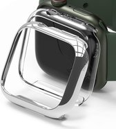 Ringke Slim Apple Watch 7 41MM Hoesje Transparant Clear (2-Pack)