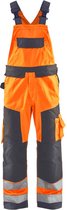 Blaklader Bretelbroek High Vis 2660-1811 - High Vis Oranje/Medium Grijs - D112