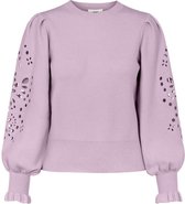 Object Trui Objreynard Ls Knit Pullover Rep 23036268 Winsome Orchid Dames Maat - S