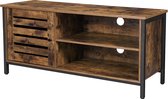 TV meubel - TV meubel industrieel - TV standaard - 110 x 40 x 50 - Bruin