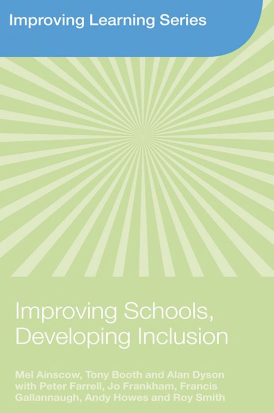 Improving Schools, Developing Inclusion - cover