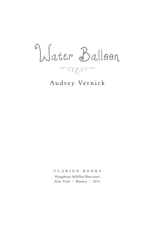 Water Balloon - cover