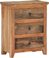 Medina Dressoir 60x33x75 cm massief acaciahout en gerecycled hout