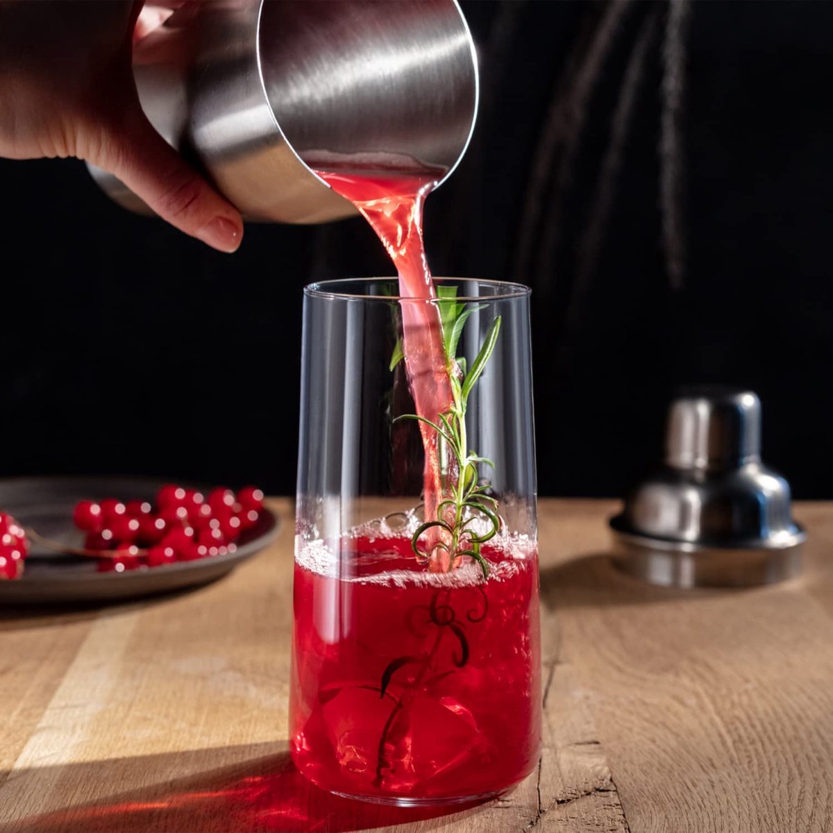 Krosno Waterglazen Longdrinkglazen Drinkglazen | Set van 12 | 540 ML | Avant-Garde Collectie | Perfect voor thuis, restaurants en feestjes | Vaatwasser- en magnetronbestendig — afbeelding 4