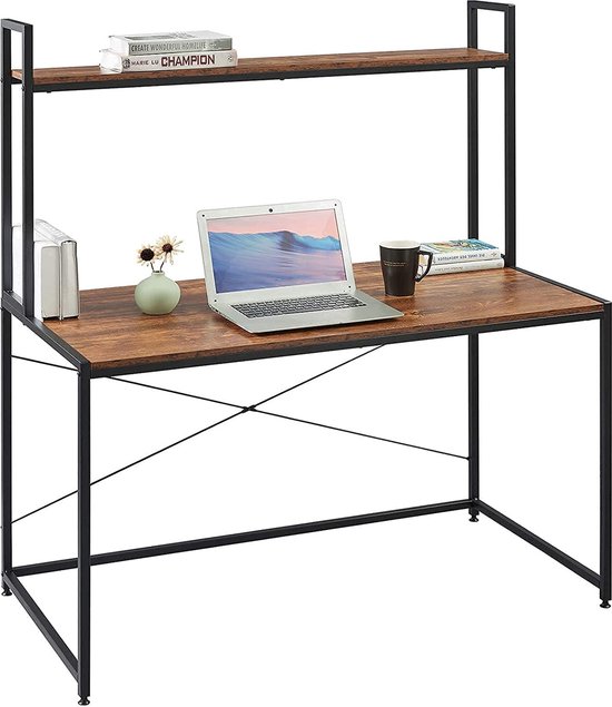 Bureautafel zwart - 120x60x73 cm