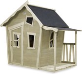 EXIT Crooky 150 houten speelhuis - grijsbeige