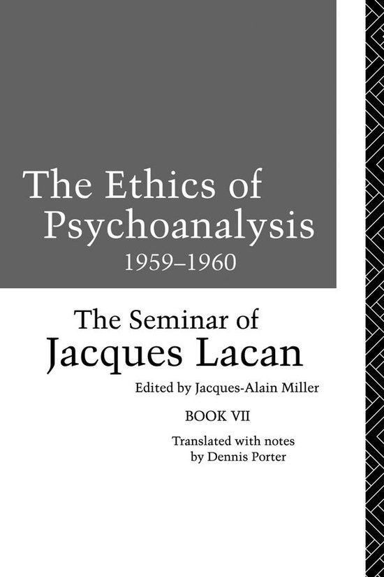 The Ethics of Psychoanalysis 1959-1960 - cover